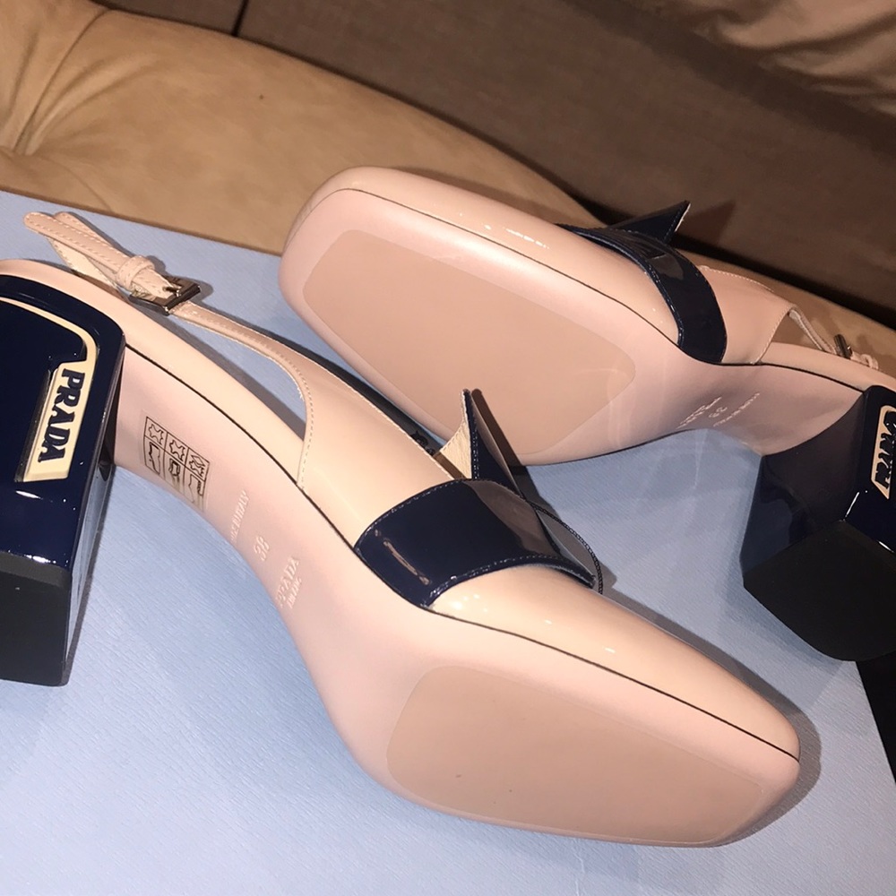 Prada Loafer Slingback Pump - Picture 6 of 9